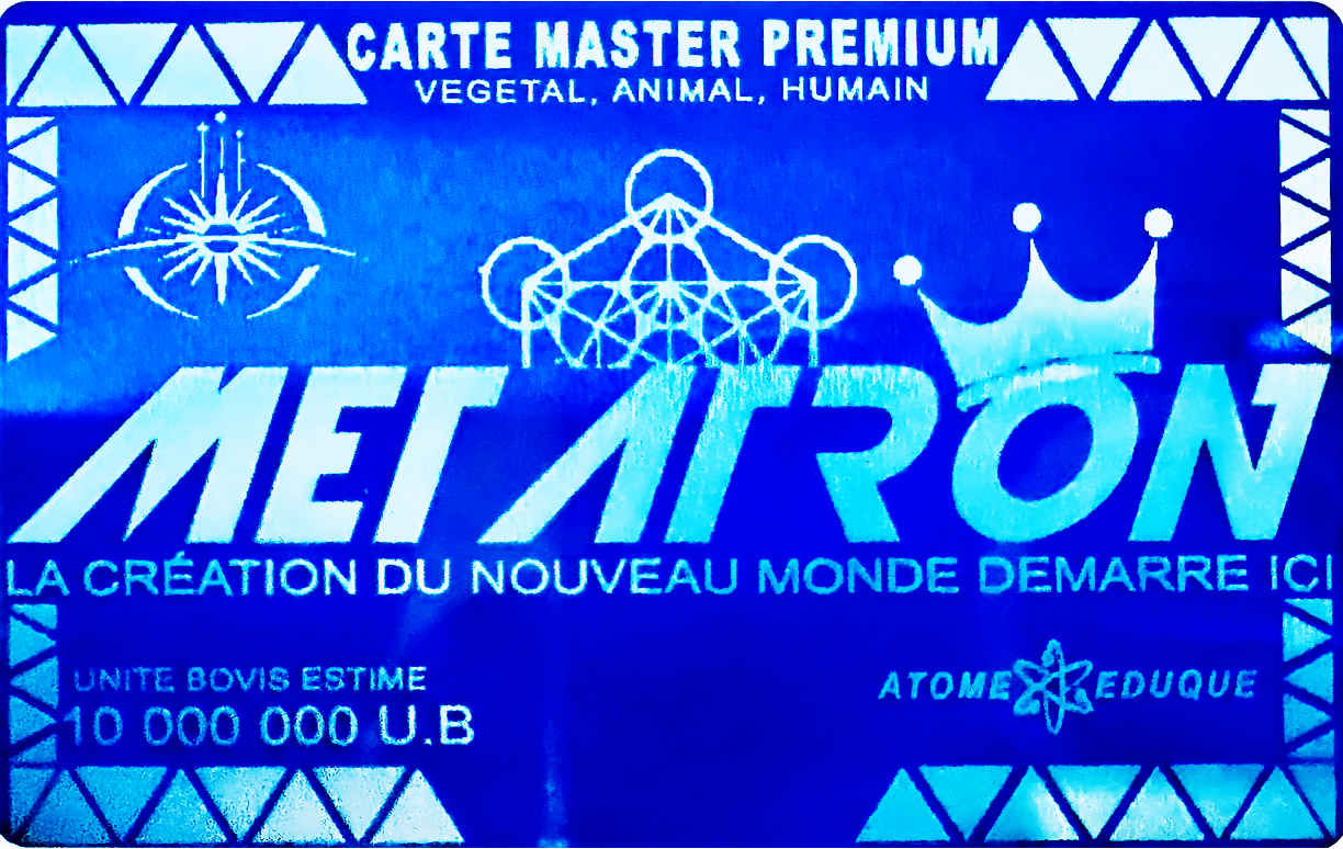 Carte MASTER PREMIUM Bleue