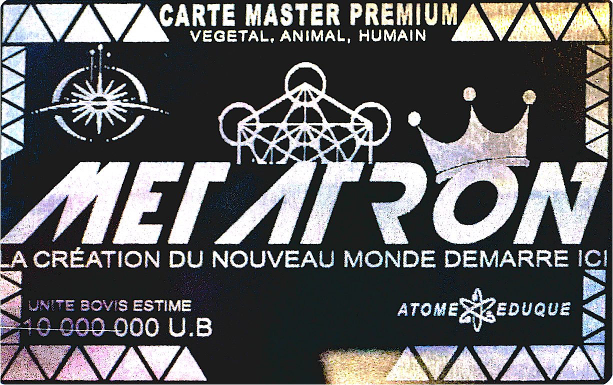 Carte MASTER PREMIUM Noire