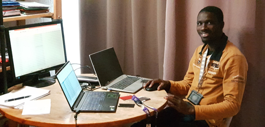 Bureau avec carte METATRON